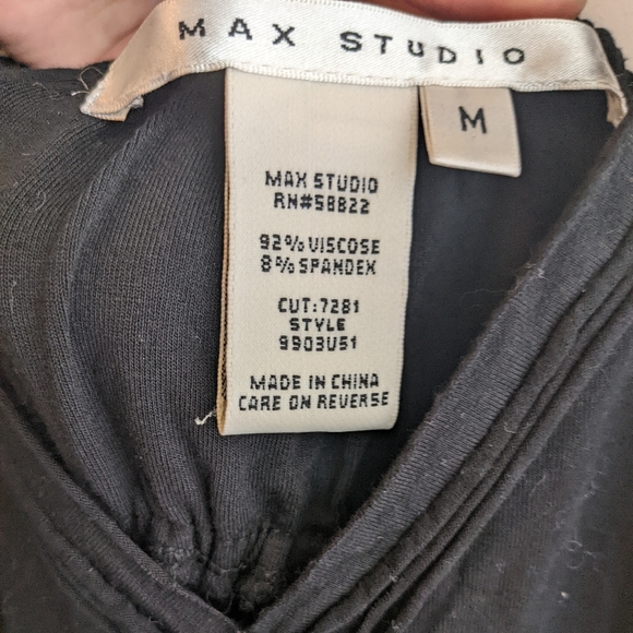 Black Summer Maxi Dress - Picture 4 of 4